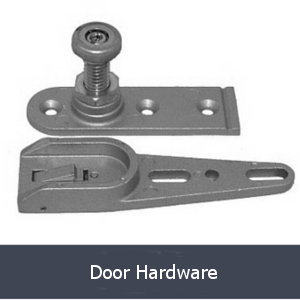 door hardware grey
