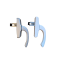 Hueck Tilt/Turn Window Handle Non-Locking
