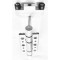 Smart Systems ACDV233 Bifold Door Top Guide Carrier 