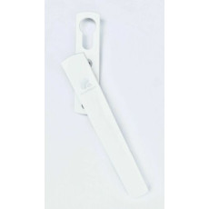 Aluprof Bifold Door Handle White With Escutcheon